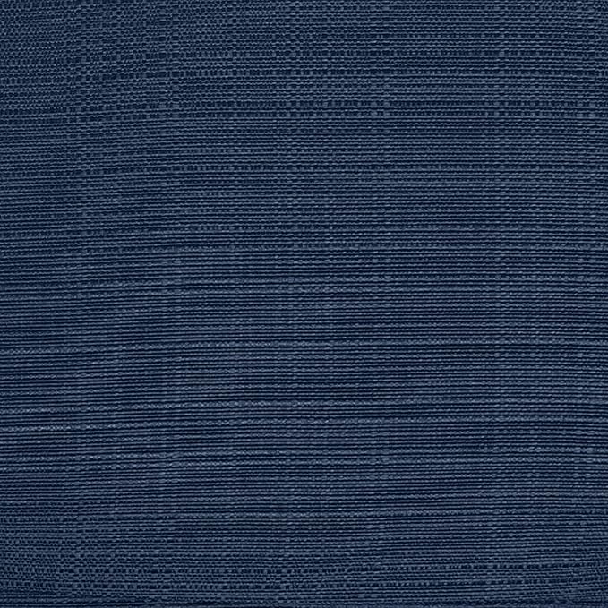 Sweet Home Collection Patio Cushions Outdoor Chair Pads Premium Comfortable Thick Fiber Fill Tufted 19" x 19" Seat Cover, 6 Pack, Navy Blue