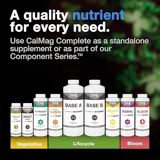 Cal-Mag Complete – Calcium Magnesium Supplement with Micronutrients to Correct Deficiencies in Soil & Hydroponics, 1 Gallon