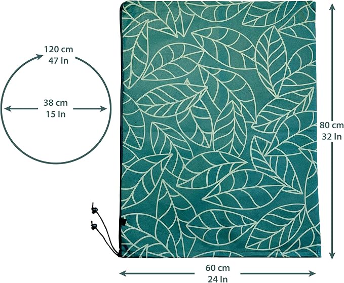 Plant Covers Freeze Protection 24"x32" in 2 Pack | Green Winter Frost Blankets for Outdoor Plants | Reusable Garden Cover Bags with Zipper Drawstring | Cold Weather Shrub Protection Cloth