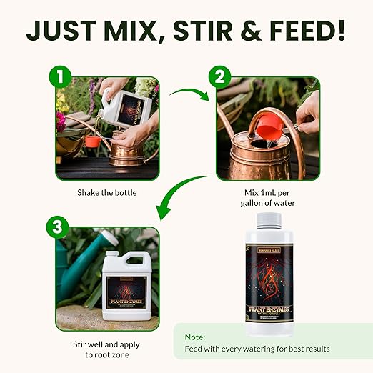 Humboldts Secret Plant Enzymes | 7,000 Active Units per mL | Root & Soil Enzyme Additive for Hydroponic and Aeroponic Systems | Boosts Growth and Root Strength for Maximum Nutrient Uptake | 8 Ounce