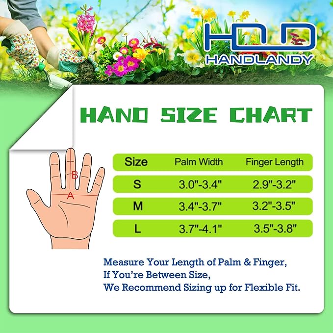 HANDLANDY Rose Pruning Gardening Gloves for Men Women, Thorn Proof Forearm Protection Leather Garden Gloves, Gardening Gifts for Gardeners (Butter Yellow, Small)