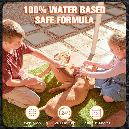 Mulch Glue, Rock Glue for Landscaping, Pea Gravel Binder 2 Gallon Max Cover, Strong Mulch Anchor, Rock Lock Landscape Adhesive for Slopes, Flower Beds, Driveway Edges, Fast Dry & Safe for Plants Pets