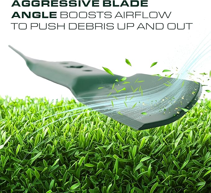 UDC Parts 942-05056A 6 Point Star Mower Blades Replacement for Cub Cadet 54 Inch Enduro XT1-54 ST GT LT Craftsman Z560 T310 Z6900 Troy Bilt Mustang RZT L54 942-05056 742-05056A ZT1-54 ZT2-54/3 Pack