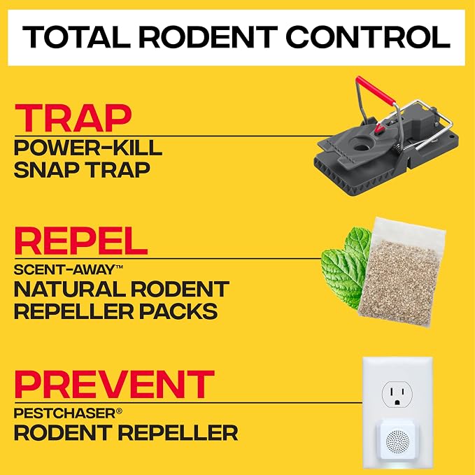 Victor M144-2B Instant Power-Kill Easy Set Reusable Rat Trap - 2 Traps