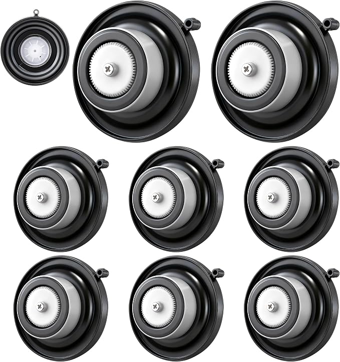 8 Pack 1'' PGV Diaphragm Irrigation Valve Replacement Compatible with Hunter 332100 Diaphragm Repair Assembly Compatible with 3/4'' and 1'' PGV, SRV, ASV Valves, Leak Free Double Beaded Seal
