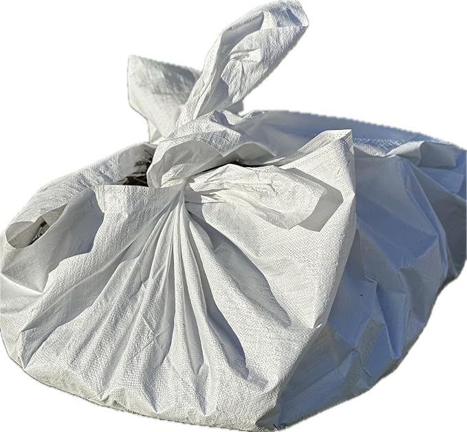 AK TRADING CO. 80 Inch x 80 Inch White Plastic Poly Sheets - Heavy-Duty Landscaping and Gardening Tarp for Easy Cleanup (1)