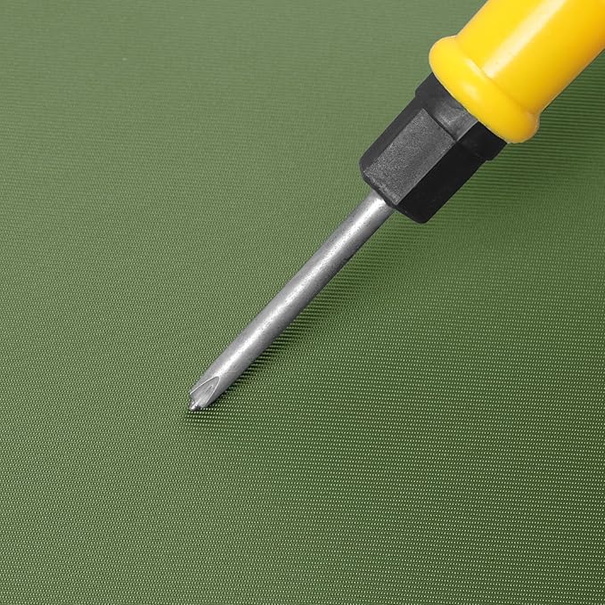 Nylon Fabric, 58" W 420D Waterproof Fabric 1 Yard Ripstop Nylon Material Outdoor Upholstery Twill Sewing Material for Patio Chair, Cushion, Purse, Tote Bag, Tent, Tarp Cover, DIY Project Retro Green
