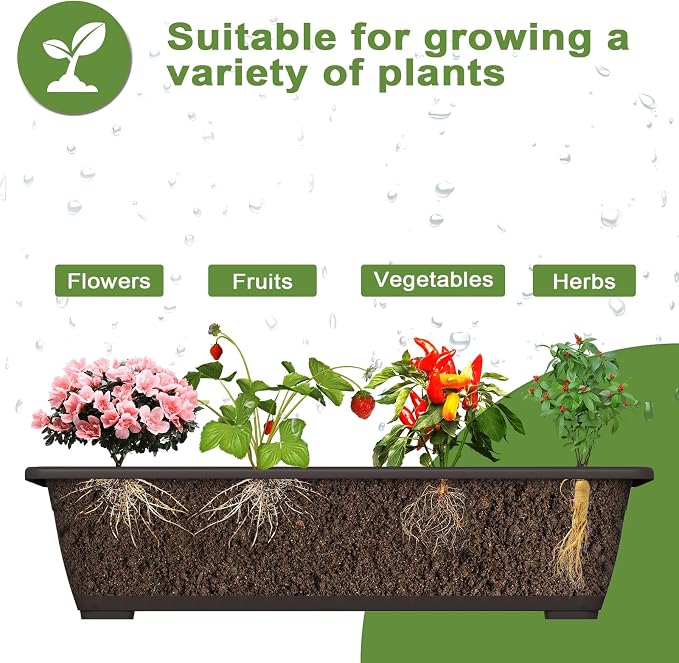G TALECO GEAR Vertical Garden Planter, 5 Tiers Vertical Raised Garden Bed Metal Elevated Herb Planter Box Vegetable Flower Planters for Patio Deck Outdoor Indoor