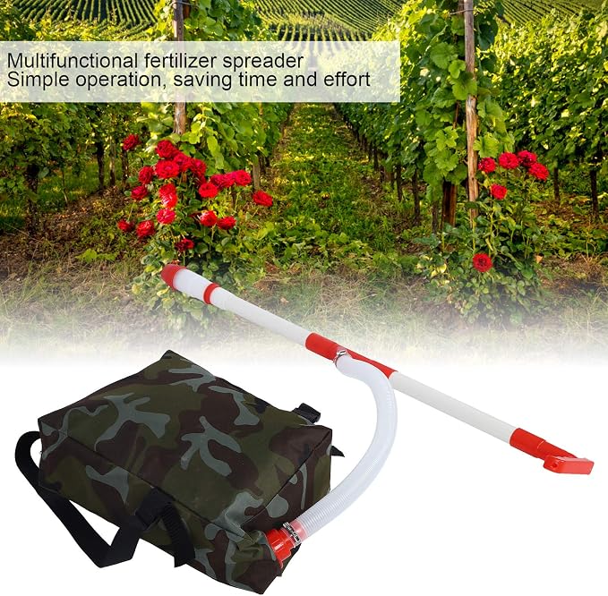 01 Fertilizer Sprayer, Fertilizer Spreader, Ajustable Comfortable Manual Ergonomic Handle Design for Corn Vegetables