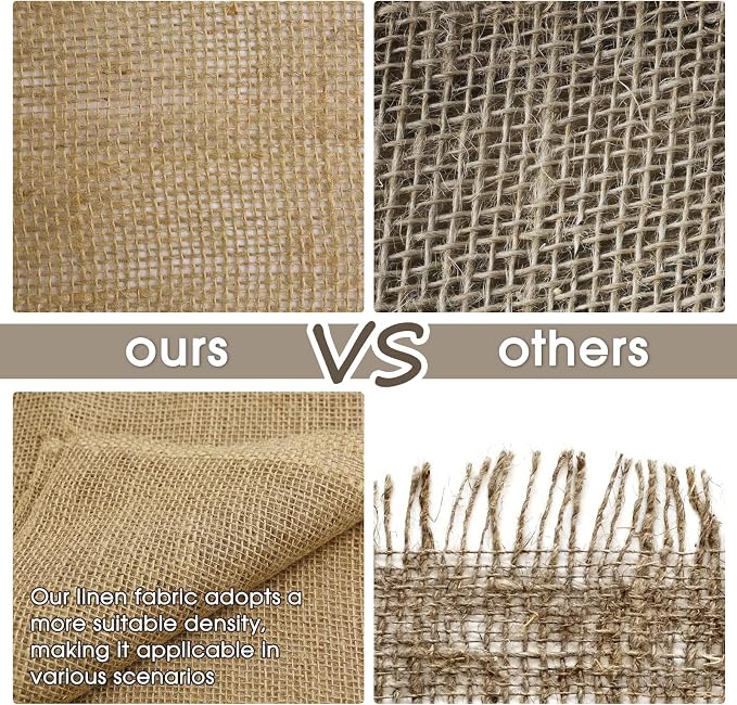 Gardening Burlap Roll - Multipurpose Natural Burlap Fabric (40 Inch x 30 Feet)