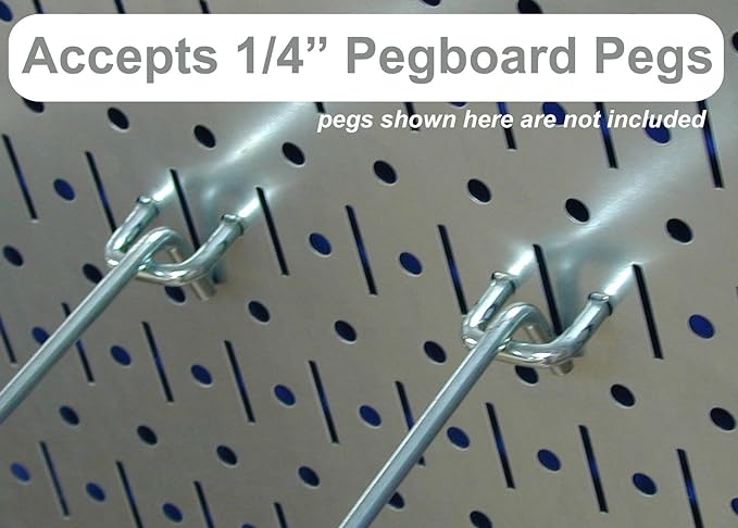 Wall Control Pegboard Value Pack - (3) Pack of Wall Control 16-Inch Tall x 32-Inch Wide Horizontal Purple Metal Wallboards for Home & Garage Tool Storage Organization (Purple Pegboard)