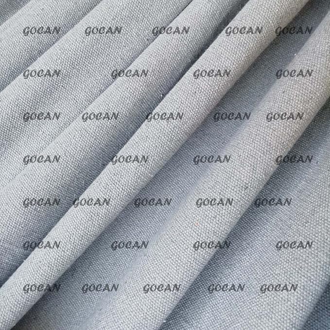 GOCAN Brazilian Double Hammock 2 Person Extra Large 330X150cm Load Capacity 600Pound Canvas Cotton Hammock for Patio Porch Garden Backyard Lounging Outdoor and Indoor XXL(Grey)