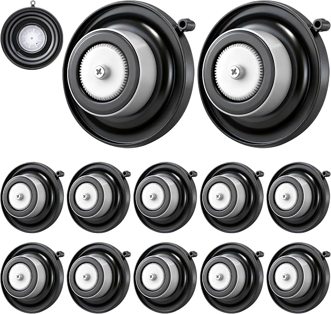 12 Pack 1'' PGV Diaphragm Irrigation Valve Replacement Compatible with Hunter 332100 Diaphragm Repair Assembly Compatible with 3/4'' and 1'' PGV, SRV, ASV Valve, Leak Free Double Beaded Seal