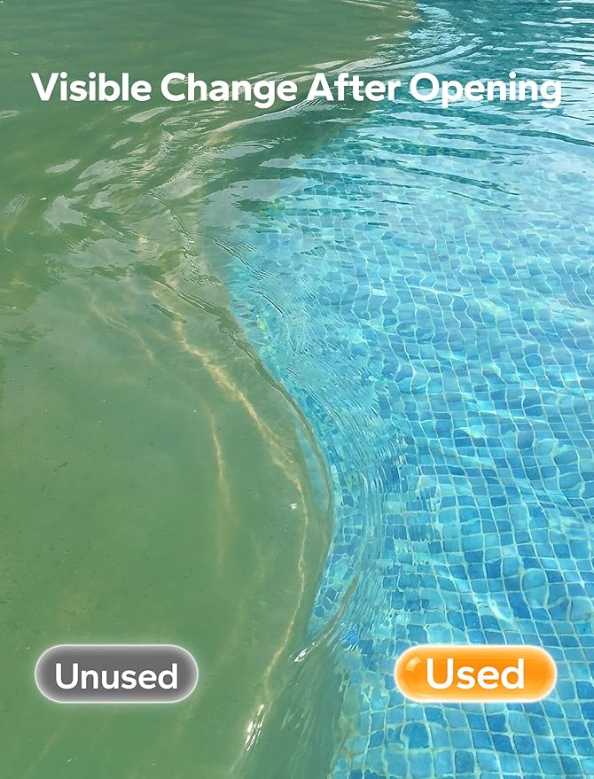 POOLHACKER 5 in 1 Pool Opening Kit - Pool Start Up Kit for Above Ground & Inground Pools, Easy to Use, Up to 15,000 Gallons