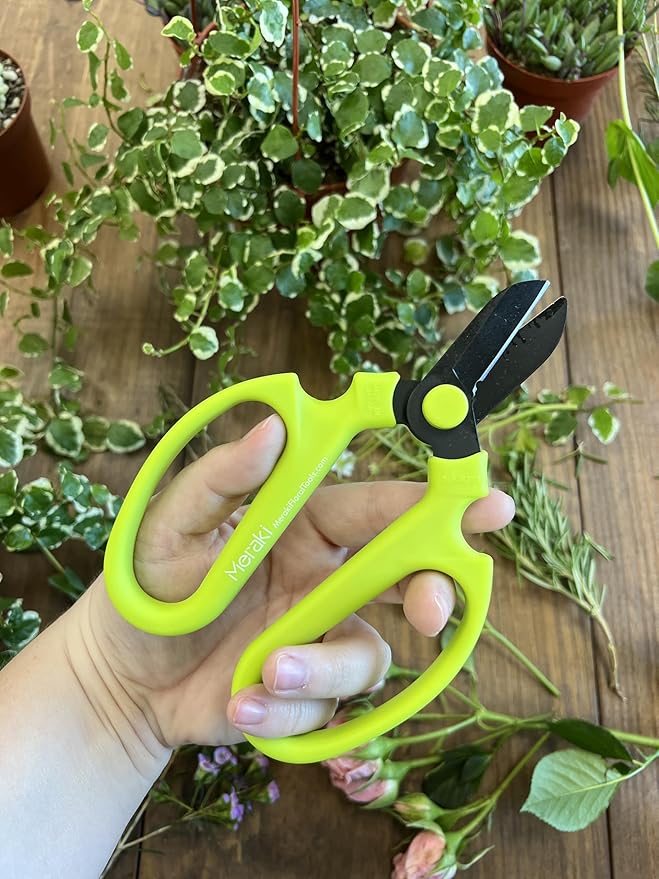 Garden Pruning Shears 6.7 Inch, Viburnum - Lime Green