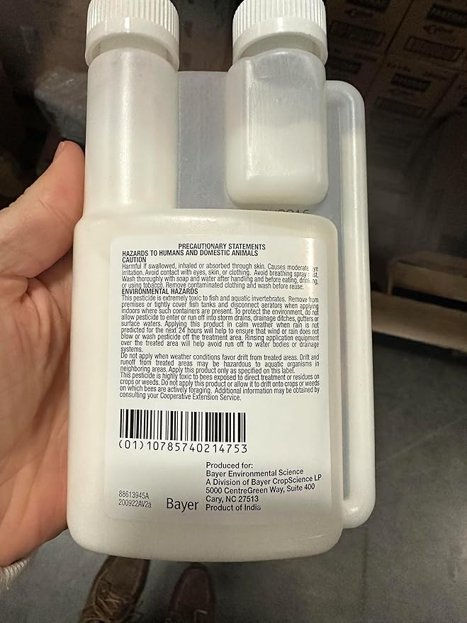 Tempo SC Ultra by Bayer: Broad-Spectrum Insecticide, 11.8% Beta Cyfluthrin for Fast Knockdown & Long-Lasting Control, 240ml.