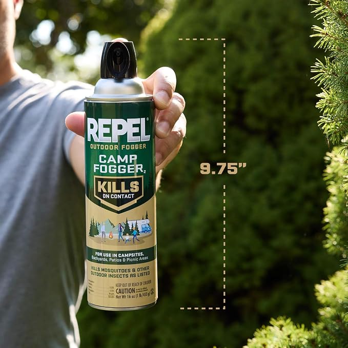 Repel Outdoor Fogger 16 Ounces, Kills Mosquitoes