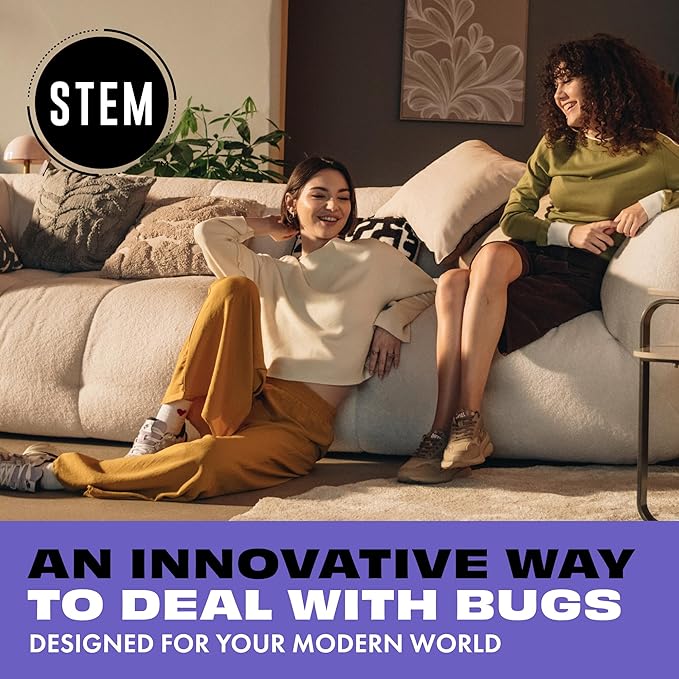 STEM Liquid Ant Baits, Kills The Queen and Colony, for Indoor Use, 12 Spill Proof Bait Stations