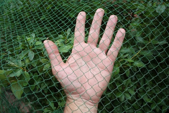 Netting Rolls 330' x 18" Wide. A Great Deer Deterrent for odd Shaped Plants and Especially Young Trees. Also Provides Protection for Your Plants from Heavy Snow and ice Damage.