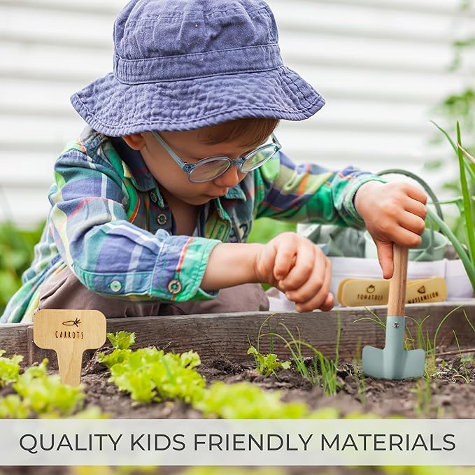 The Ultimate Kids Gardening Set - The Perfect Toddler Gardening Set with Durable and Safe Tools for Endless Outdoor Fun - Great for Easter Gifting to Spark Joy & Creativity in Your Little Gardener