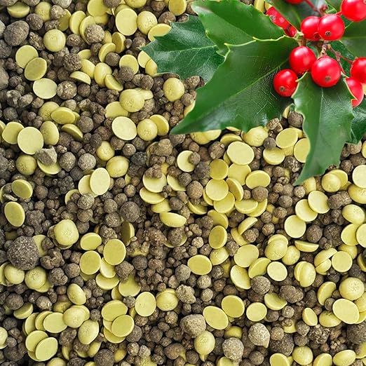 Quick-Release Soil Acidifier - Elemental Sulfur & Gypsum Mix - Hydrangea & Blueberry Fertilizer, Aluminum Sulfate Alternative, Improves Blue Hydrangea Color (20 qts. - 40 lbs.)