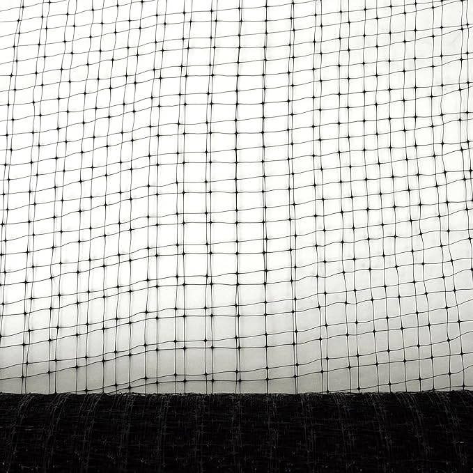 Easy Gardener, 6050AZ, Deer Block, Protective Mesh Covering, 7' X 100', Black