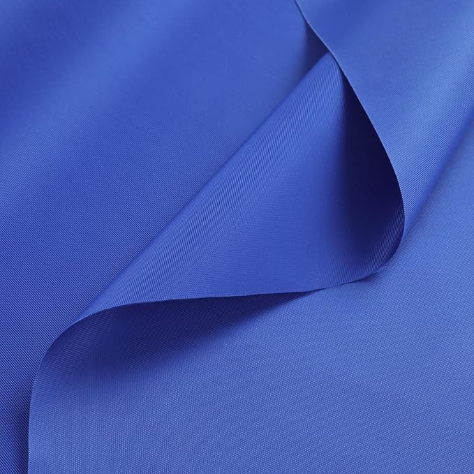 Nylon Fabric, 58" W 420D Waterproof Fabric 8 Yard Ripstop Nylon Material Outdoor Upholstery Twill Sewing Material for Patio Chair, Lining, Cushion, Purse, Tote Bag, Tent, Tarp Cover, DIY Project Blue