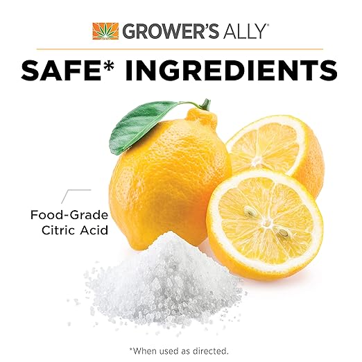 Grower's Ally Fungicide for Plants Concentrate - Indoor Outdoor Plant Fungicide Treatment Control for Powdery Mildew, Alternaria Blight, Rot, Fungus - Trusted by Cultivators - 8 Oz, Makes 5 Gallons