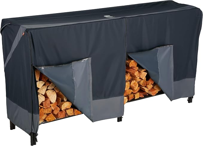 Classic Accessories StormPro Waterproof Heavy-Duty 8 Ft Log Rack Cover