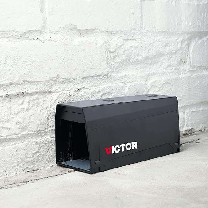 Victor M241BSR-3 Indoor Electronic Rat Trap, Humane Electric Rat Traps Indoor for Home, No Touch, No See Traps, 3 Count (Pack of 4)