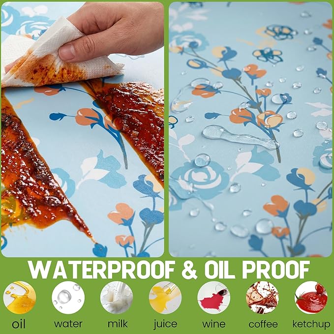 Picnic Table Cover with Bench Covers Waterproof Campsite Tablecloth Patio Backyard Camp Camping Kitchen Essentials Accessories Supplies Rv Cabin Gear Acampar Must Haves Table Cloth Camper Women Gifts