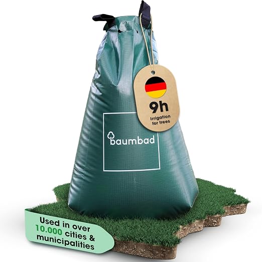 1 Premium Watering Bag 20 Gallons PVC UV Resistant Slow Release Watering Tree Bag in Green Visit The baumbad Store (1, 20 Gallons)