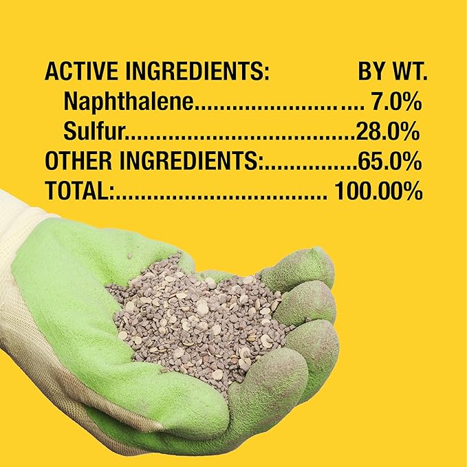 Victor VP362 Snake-A-Way Outdoor Snake Repellent for Yard, Repelling Granules for Poisonous and Non-Poisonous Snakes - 28 LBs