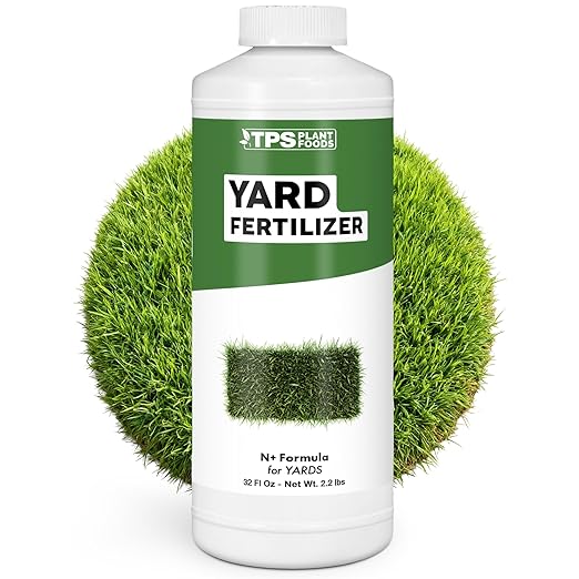 Yard Fertilizer – Liquid Lawn & Grass Fertilizer for Green, Healthy Turf, 32 oz