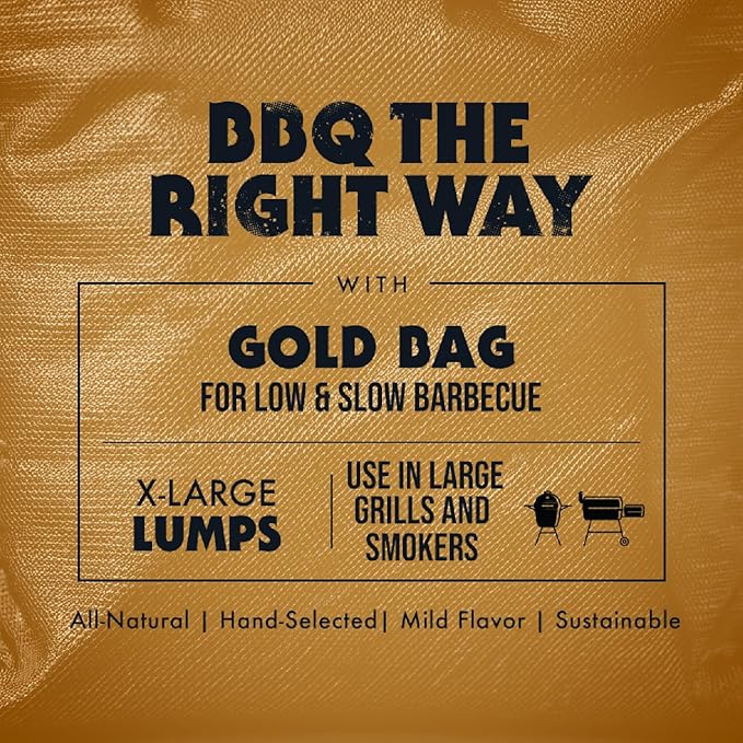FOGO Premium Hardwood Natural Large Sized Lump Charcoal 17.6 Pound Bag, Fogostarters Natural Fire Starters and Blazaball Bundle