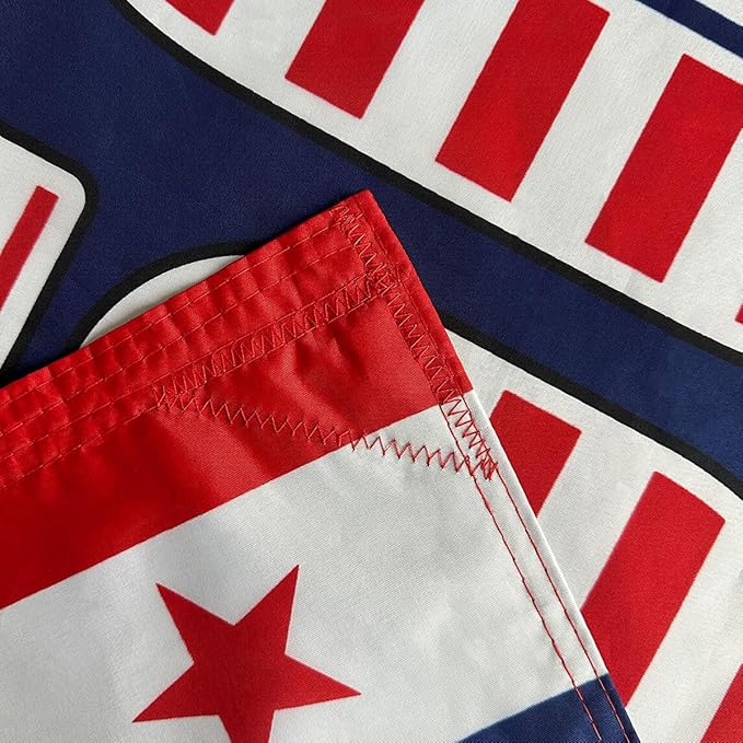 Jayus Double Sided 250th Anniversary American USA Flags 5x8 Outdoor- Vivid Colors 3Ply 1776-2026 250 Years Birthday Patriotic Flags Banners- Heavy Duty 100% Polyester with 3 Brass Grommets