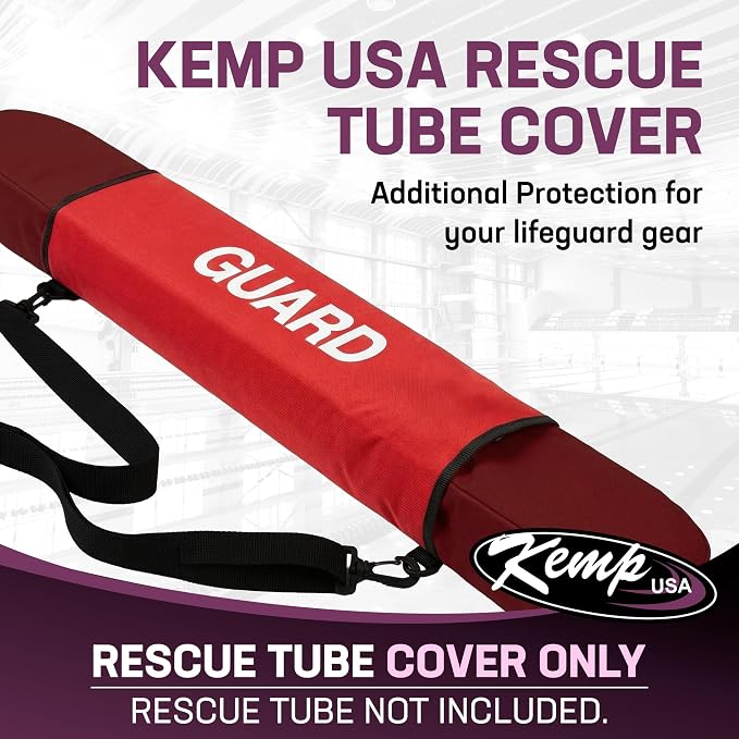 Kemp USA Rescue Tube Cover with White Guard Logo