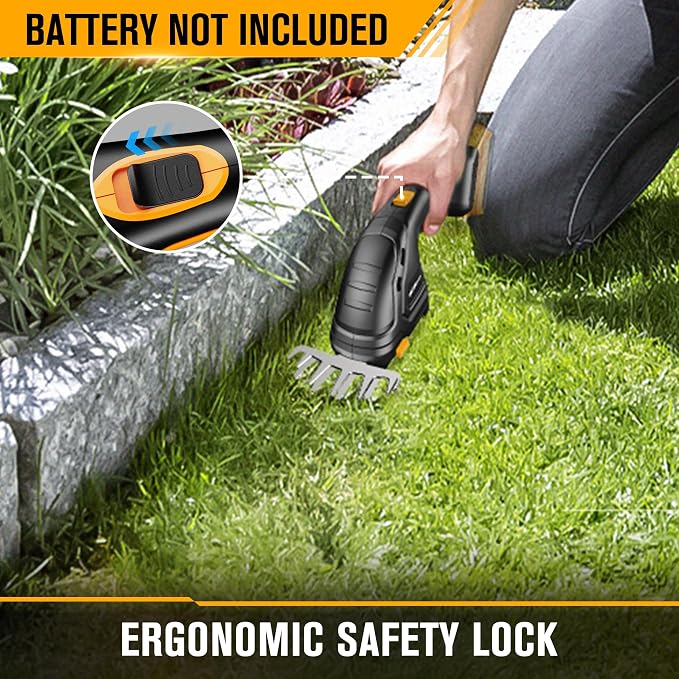 HEINPRO Hedge Trimmer Cordless Compatible with DEWALT 20V MAX Battery (No Battery), Electric Hedge Trimmer Cordless Grass Trimmer, Bush Trimmer Grass Shears Handheld for Yard, Garden, Lawn