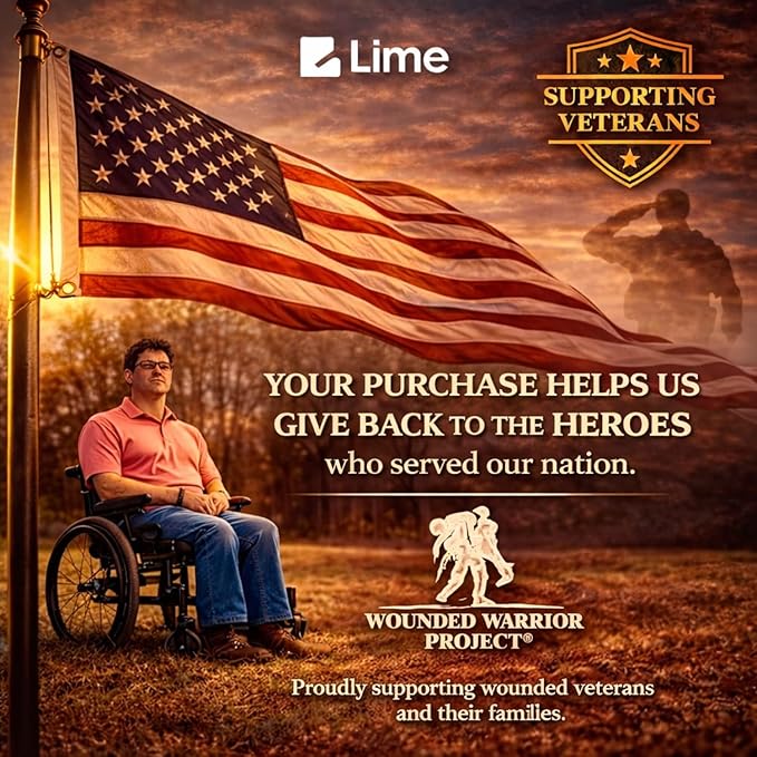 Premium American Flags for Outside 3x5 – Heavy Duty Nylon, Embroidered Stars & Sewn Stripes