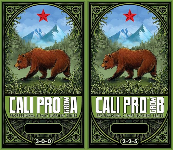 Emerald Harvest Cali Pro Grow A+B Fertilizer Combo, 3.8 L