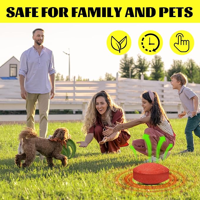 Snake Repellent for Yard Powerful,Snake Away, Keep Snakes Away for Outdoors Pet Safe,Copperhead Rattlesnake Repellent (18, Yellow)