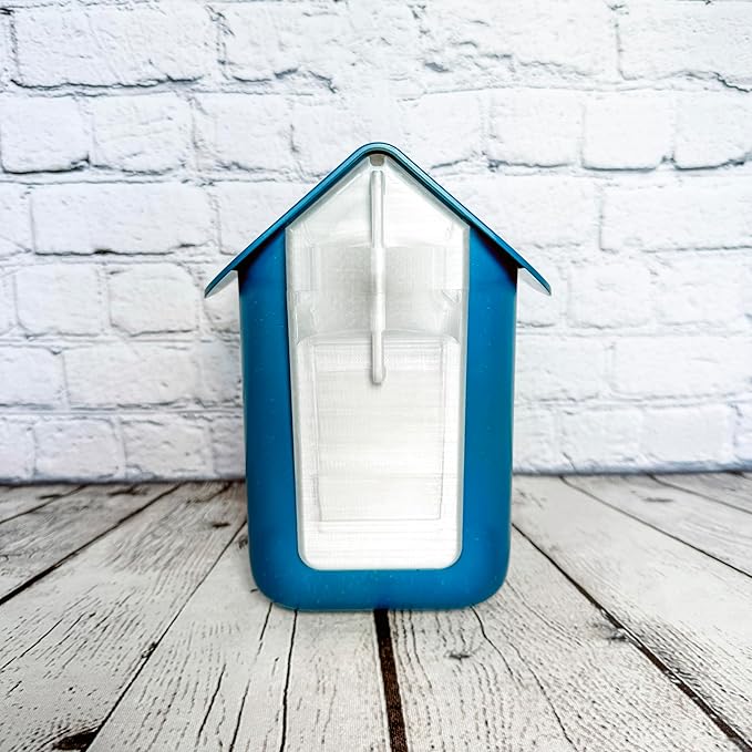 Back Panel & Door Replacement for Bird Buddy – Durable, Magnetic, Easy to Use (Clear Frost)