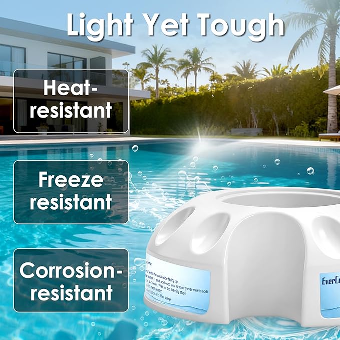Salt Cell Cleaner, Fits for Hayward Salt Cell Cleaning Stand, Leak-Resistant Cleaner Stand with Built-in O-Ring, Easy Pool Salt Cell Maintenance Tool