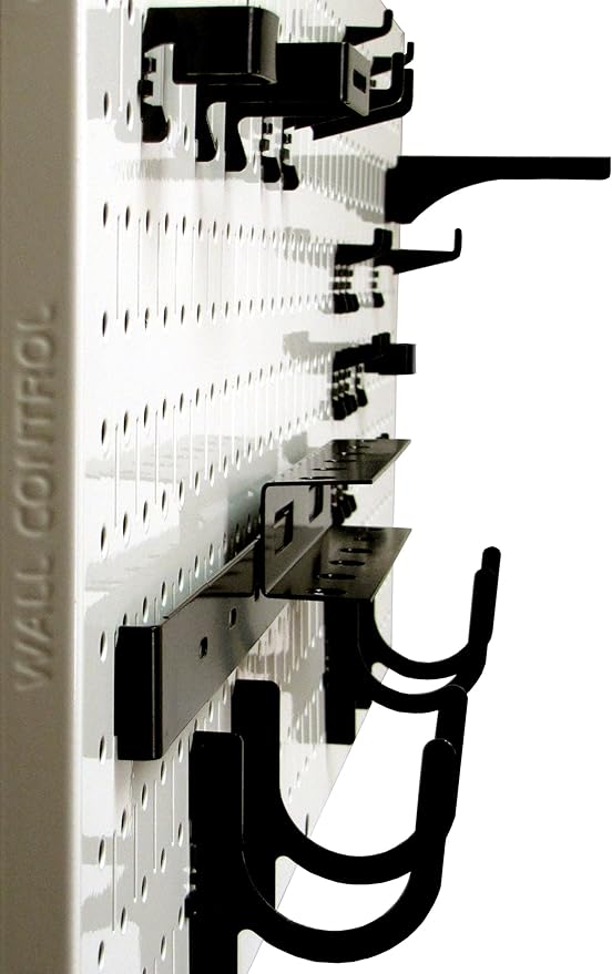 Wall Control Pegboard Value Pack - (3) Pack of Wall Control 16-Inch Tall x 32-Inch Wide Horizontal Metal Wallboards for Home & Garage Tool Storage Organization (Beige Pegboard)