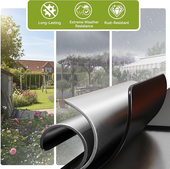 Railing Planter Box - Heavy Duty Window Boxes, 36” Deck Railing Planter Boxes with Adjustable Bracket, Deck Planters for Railing Outdoor Fence (1 Pack)