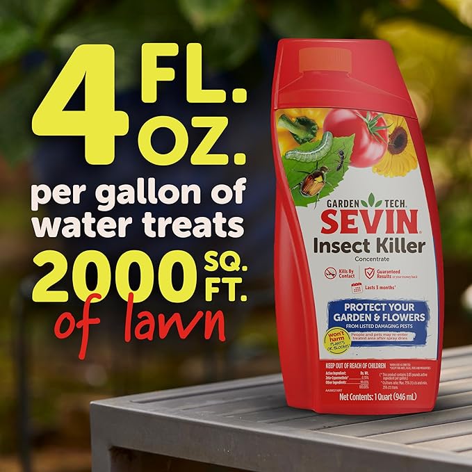 Sevin Insect Killer Concentrate 32 oz (Pack of 2)