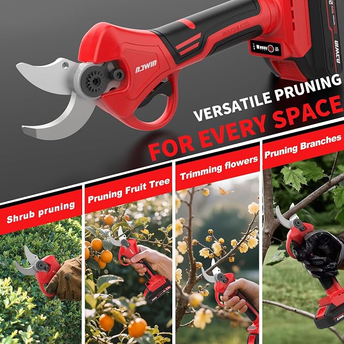 NAWIN 16.8V Electric Extended Ratchet Wrench + 40mm Electric Pruning Shears