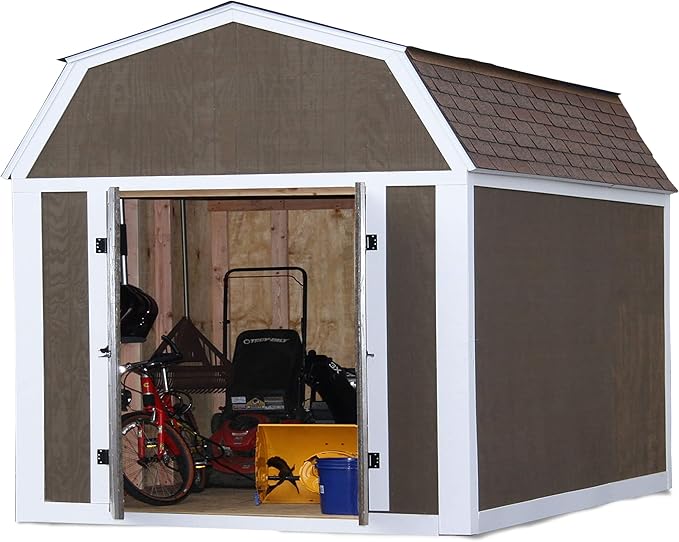 EZBUILDER 50 Structurally Stronger Truss Design Easy Shed Kit Builds 6in–14in Widths Any Length Storage Barn Shed Garage Playhouse Easy Framing Kit 2x4 Basic Barn Roof Wood NOT Included