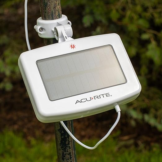 Solar Power Pack for AcuRite Optimus, Atlas and AcuRite Iris Weather Sensors