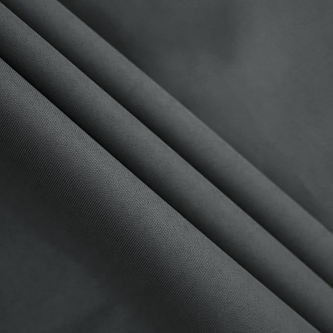 Christopher Knight Home Rowly Patio Chaise Lounge Chair Cover, Water-Resistant Outdoor Chaise Lounge Cover, Fabric Patio Furniture Cover, UV-Resistant Outdoor Lounger Cover, Dark Gray